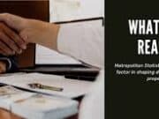 What is MSA in Real Estate
